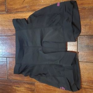 Women's black padded cycling shorts